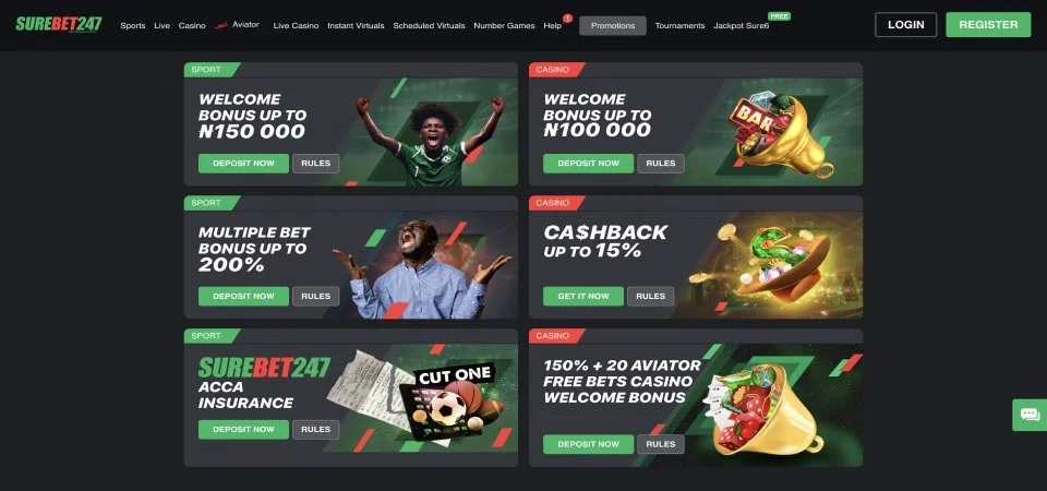 Exceptional Bonuses and Promotions